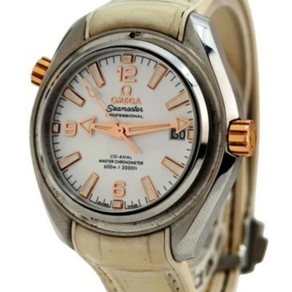 Omega 39.5mm Ladies Seamaster Planet Ocean Sedna Gold Watch- 215.23.40.20.04.001 main image 10